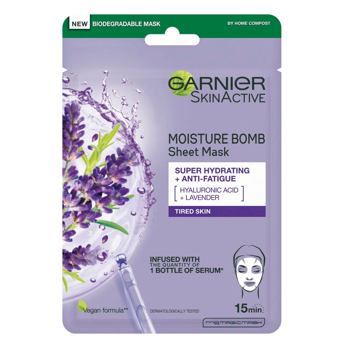 Moisture Bomb Sheet Mask for trørr hud
