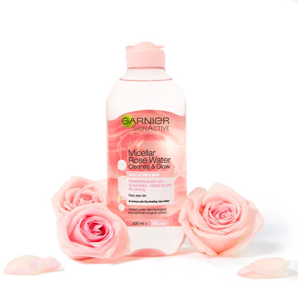 Garnier Micellar Rosewater three roses