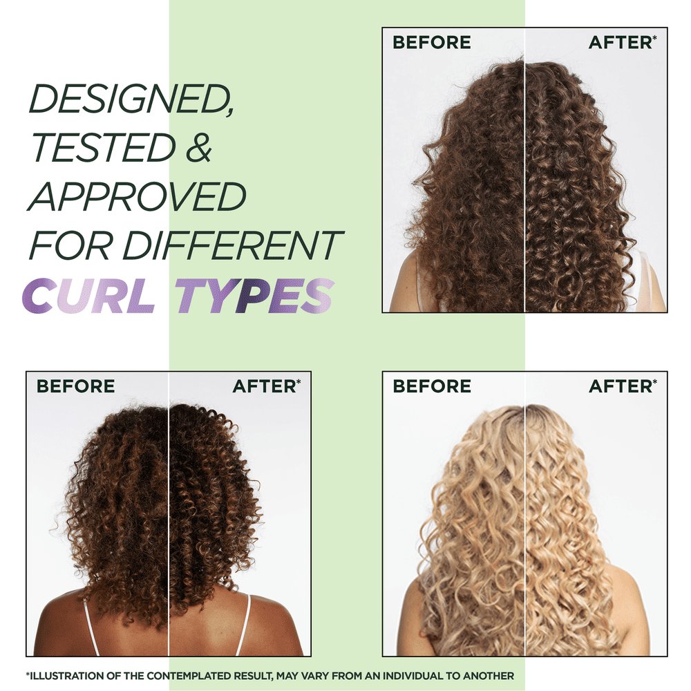 Method for curls designed tested approved for different curl types