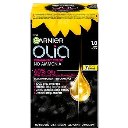 Olia Hårfarge 1.0 Deep Black