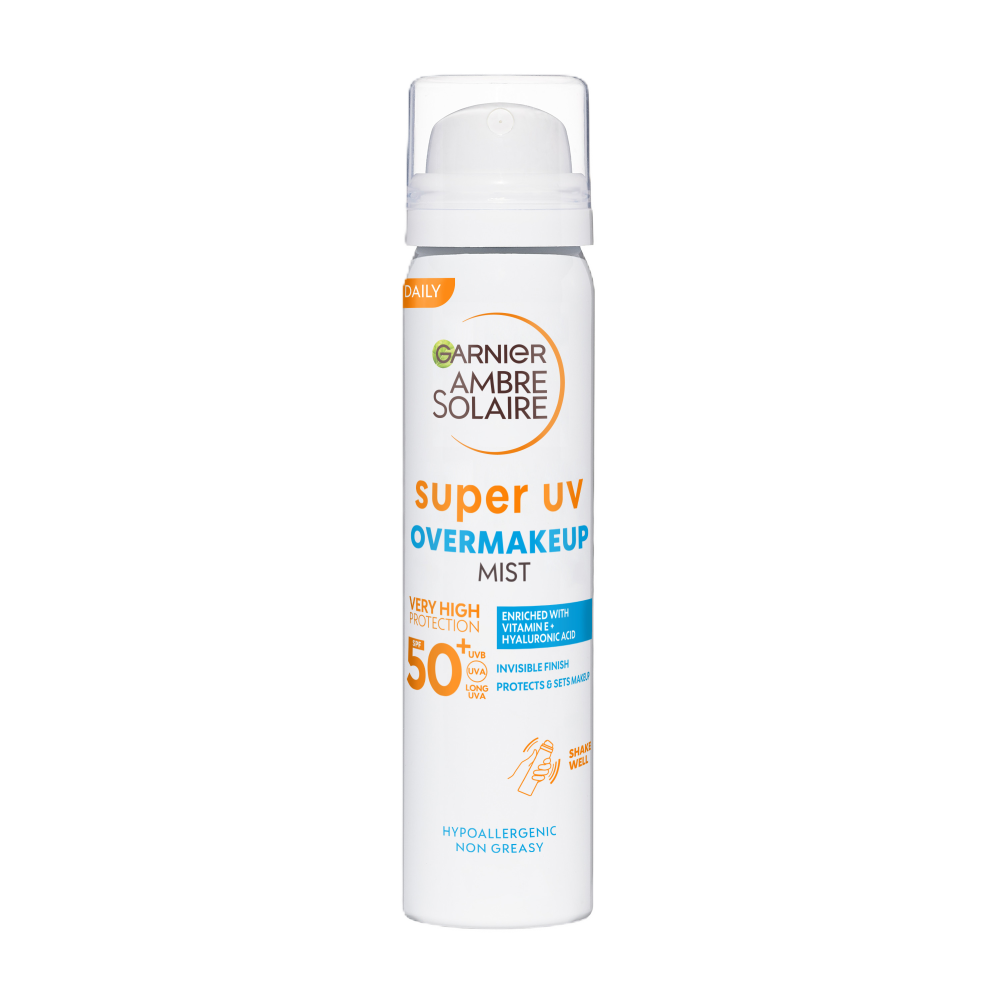 Ambre Solaire Super UV Over Makeup Protection Mist with Hyaluronic Acid